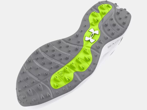 Men's Under Armour Drive Pro SL Wide Golf Shoes - 3026921-100 White - Image 6