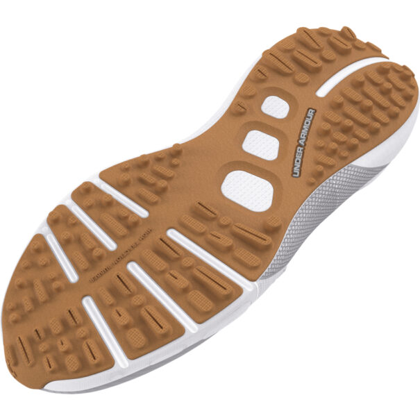Men's UA Phantom Golf Shoes - 3027485-100 White/White/Black - Image 5