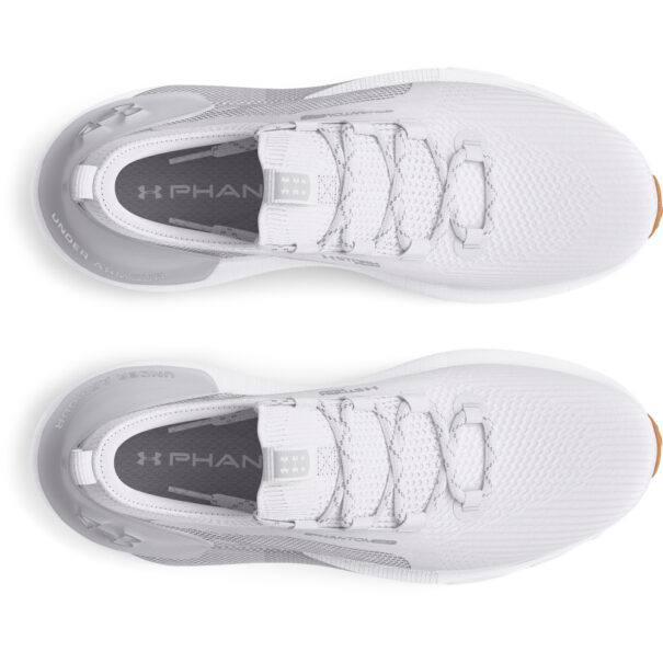 Men's UA Phantom Golf Shoes - 3027485-100 White/White/Black - Image 6