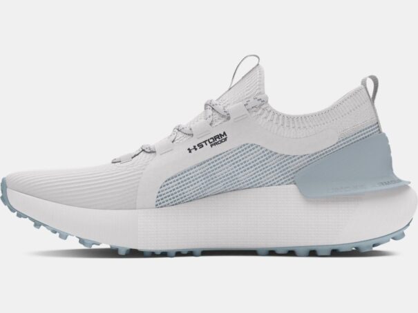 Men's UA Phantom Golf Shoes - 3027485-101 Distant Gray/Harbour Blue/Downpour Gray - Image 2