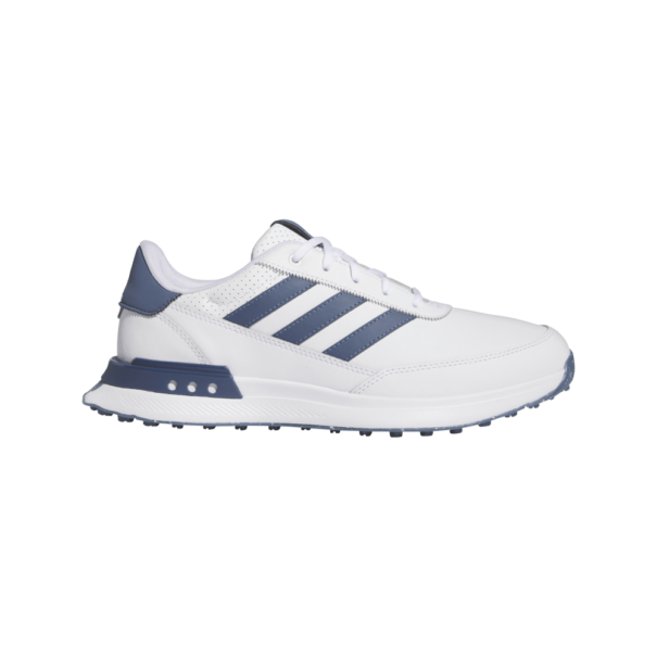 Men's Adidas S2G 24 Spikeless Golf Shoes - IF6606 FTWRWhite/Preloved Ink/Silver Metallic - Image 2