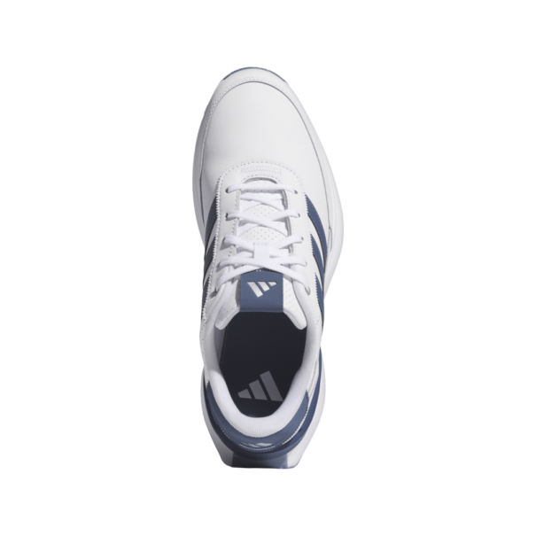 Men's Adidas S2G 24 Spikeless Golf Shoes - IF6606 FTWRWhite/Preloved Ink/Silver Metallic - Image 4