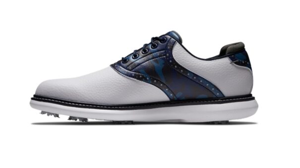 Men's FootJoy Traditions - 57945 White Navy Camo - Image 3