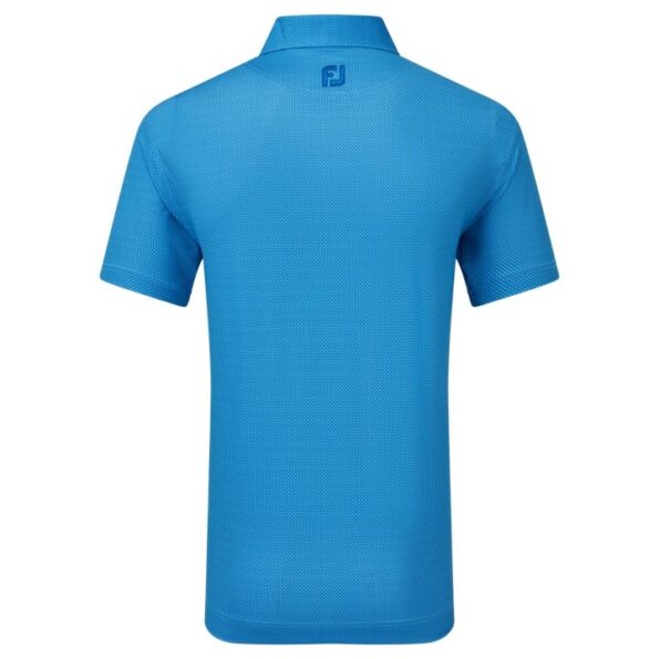 Men's FootJoy Octagon Print Lisle - 81575 Blue Ocean - Image 5