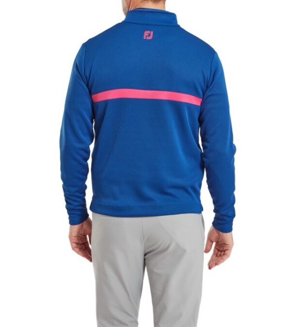 Men's FootJoy Inset Stripe Chill-Out - 81627 Deep Blue Berry - Image 4