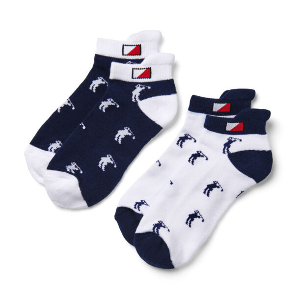 Ladies JRB Sock 2 Pair Pack Navy Duncan Lambert Golf Shop