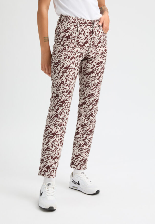 Ladies Rohnisch Chie Brushed Trousers - 112188 T465 Micro Beetle - Image 3