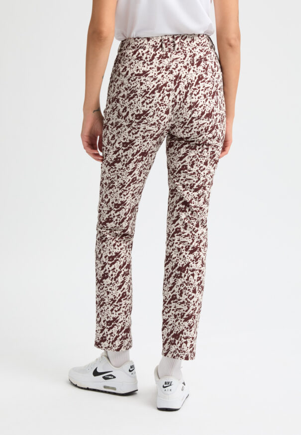 Ladies Rohnisch Chie Brushed Trousers - 112188 T465 Micro Beetle - Image 4