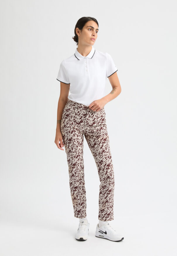 Ladies Rohnisch Chie Brushed Trousers - 112188 T465 Micro Beetle