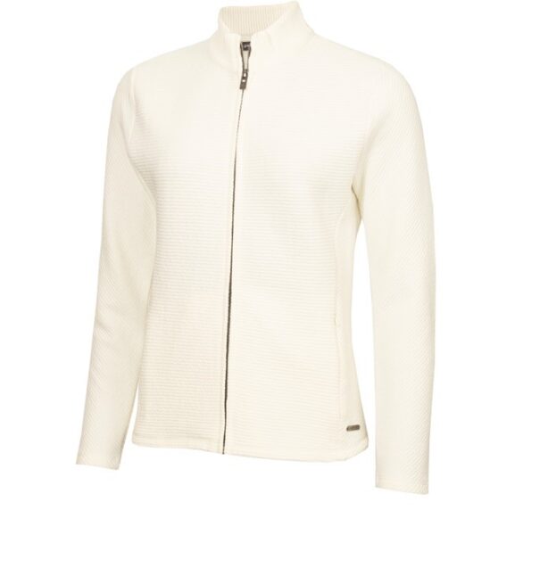 Green Lamb Miranda Ottoman Jacket - AG24049 Cream - Image 3