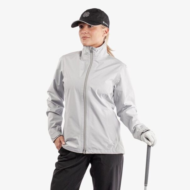 Ladies Galvin Green Alice Waterproof Jacket - Cool Grey