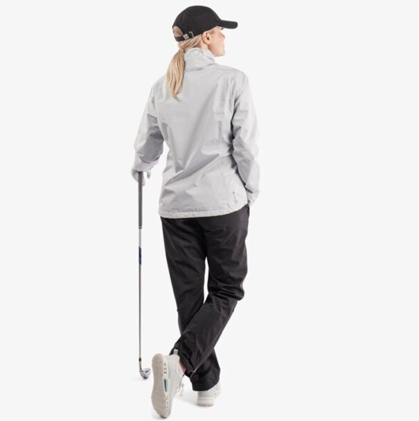 Ladies Galvin Green Alice Waterproof Jacket - Cool Grey - Image 10