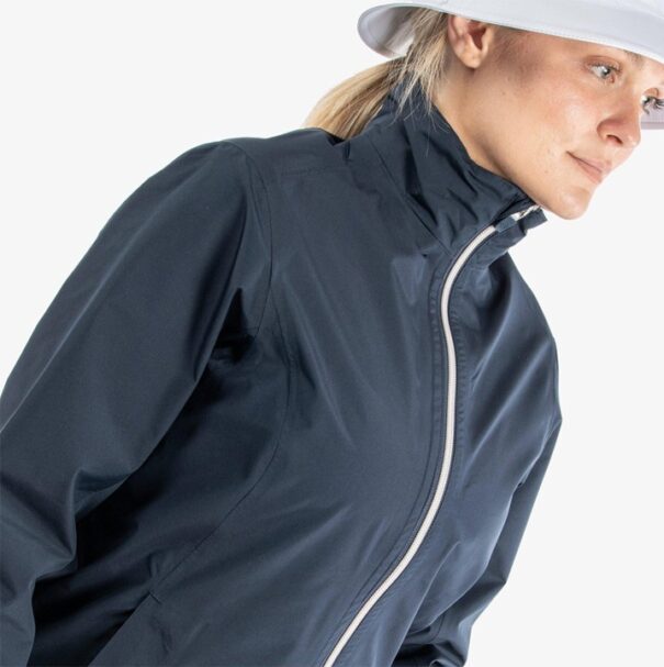 Ladies Galvin Green Alice Waterproof Jacket - Navy - Image 5