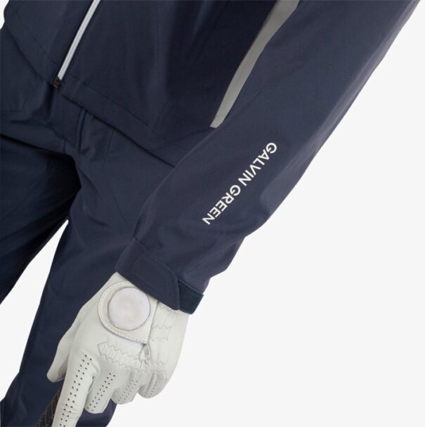 Men’s Galvin Green Ames Waterproof Jacket - Navy Cool Grey - Image 5