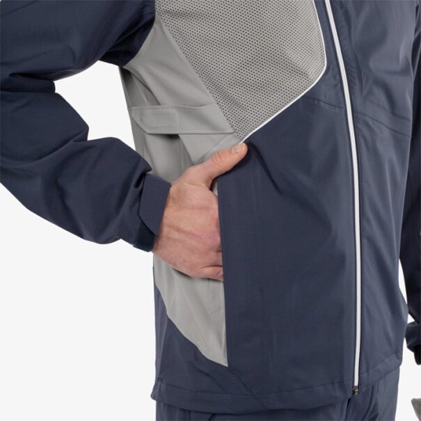 Men’s Galvin Green Ames Waterproof Jacket - Navy Cool Grey - Image 8