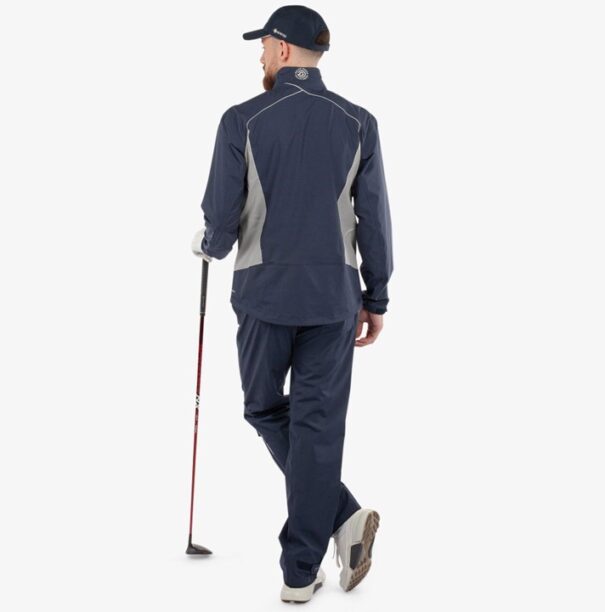 Men’s Galvin Green Ames Waterproof Jacket - Navy Cool Grey - Image 10