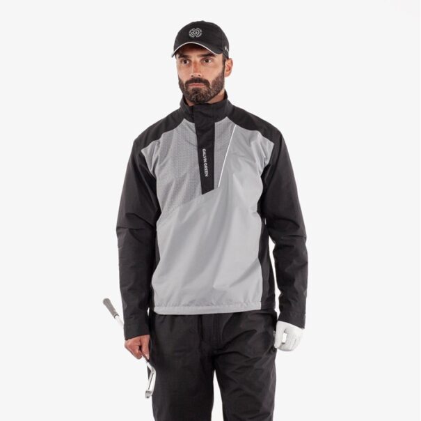 Men’s Galvin Green Axley Waterproof Jacket - Black Sharkskin