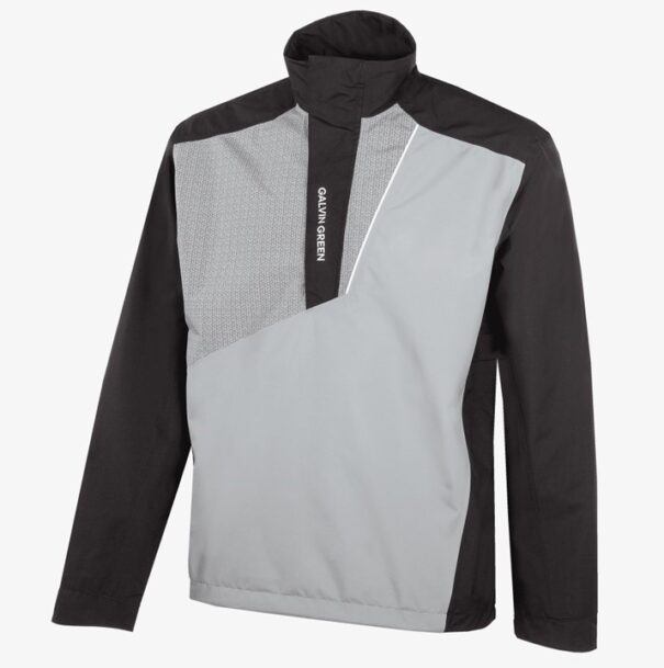 Men’s Galvin Green Axley Waterproof Jacket - Black Sharkskin - Image 11