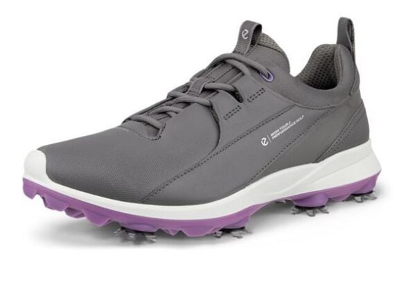 Ladies Ecco W Golf BIOM Tour Lace - 132913-01013 Steel
