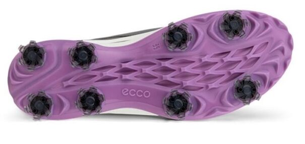 Ladies Ecco W Golf BIOM Tour Lace - 132913-01013 Steel - Image 4