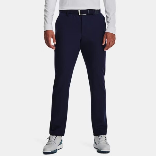 Men's Under Armour CGI Thermal Tapered Pant - 1379729 410 - Midnight Navy Halo Gray