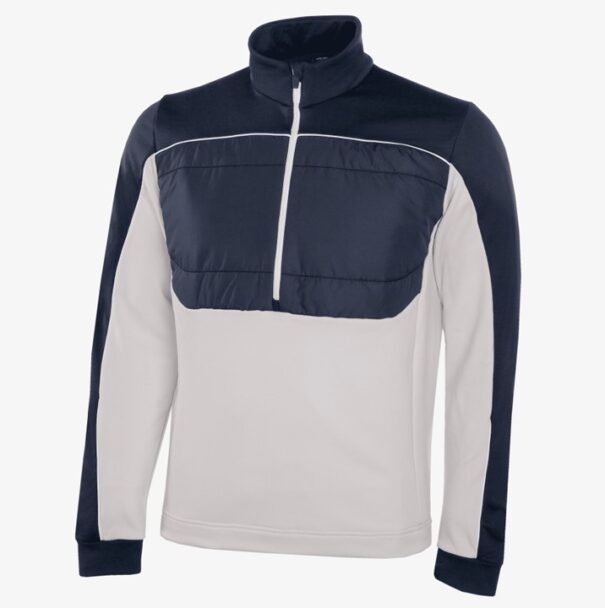 Men’s Galvin Green Douglas Mid Layer - Cool Grey Navy - Image 10
