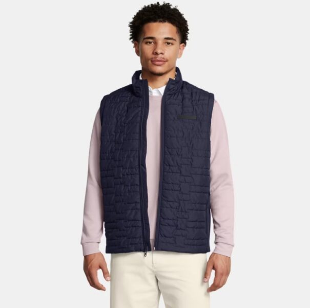 Men's Under Armour Drive Insulated Vest - 1385830 410 Midnight Navy