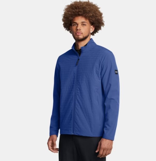 Men's Under Armour Drive Pro Storm Light Insulated Jacket - 1387119 432 Tech Blue