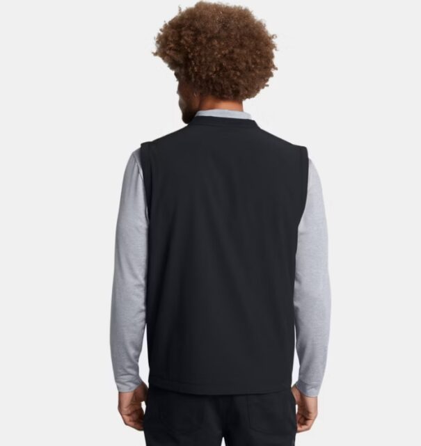 Men's Under Armour Drive Pro Storm Light Insulated Vest - 1387120 001 Black - Image 3