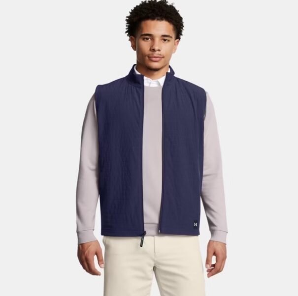Men's Under Armour Drive Pro Storm Light Insulated Vest - 1387120 410 Midnight Navy
