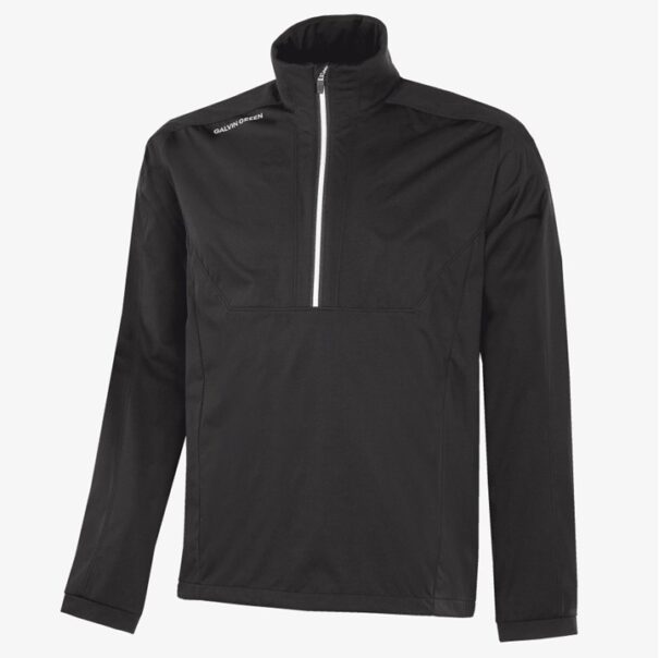 Men’s Galvin Green Ames Windproof Water Repellant Jacket - Black White - Image 9