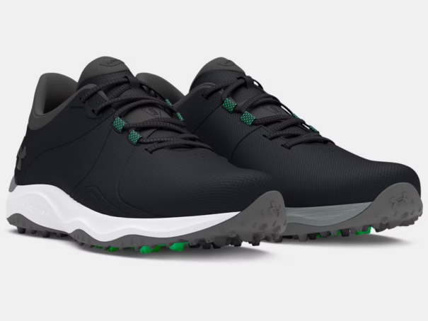 Men's Under Armour Drive Pro SL Wide Golf Shoes - 3026921-001 Black - Image 5