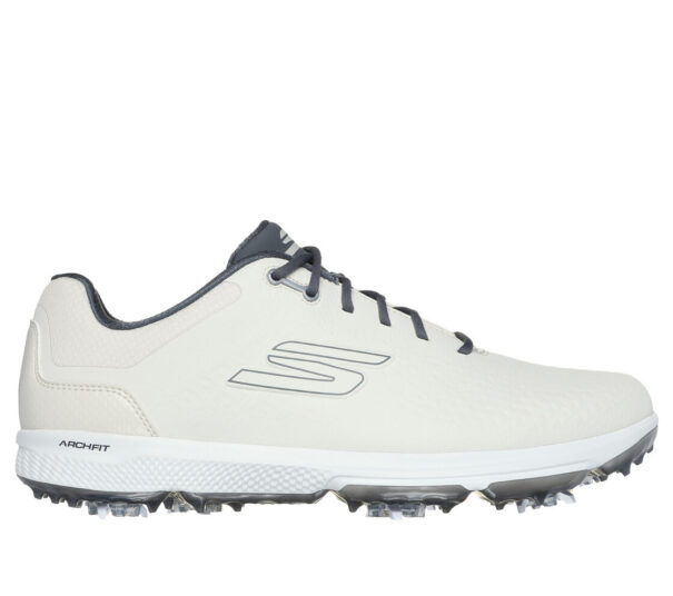 Men's Skechers GO GOLF Pro 6 - 214095 Off White - Image 2