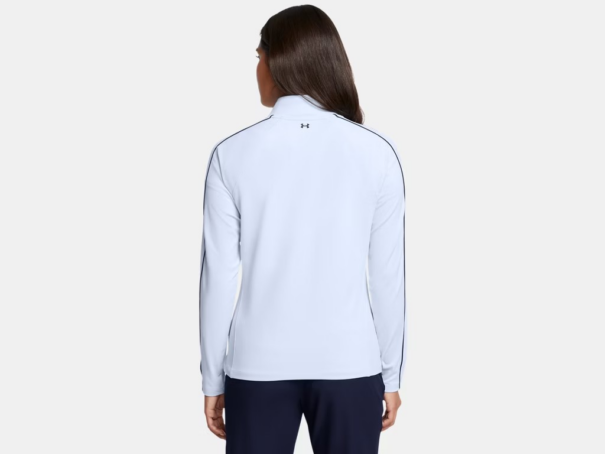 Ladies Under Armour Storm Full Zip Midlayer - 1382819 464 Nimbus Blue - Image 3