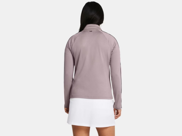 Ladies Under Armour Storm Full Zip Midlayer - 1382819 015 Tetra Gray - Image 3