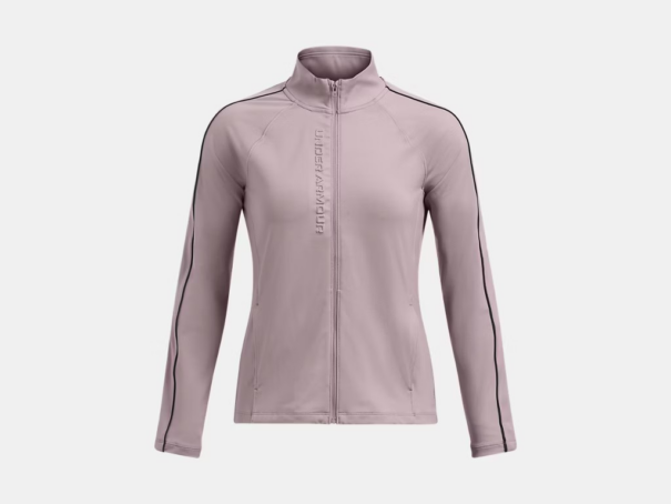 Ladies Under Armour Storm Full Zip Midlayer - 1382819 015 Tetra Gray - Image 4