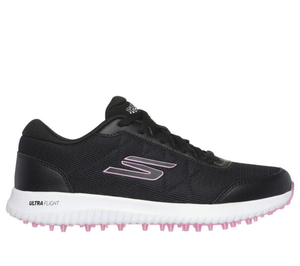 Ladies Skechers Go Golf Max Fairway 4 Golf Shoes - 123054 Black Pink - Image 2
