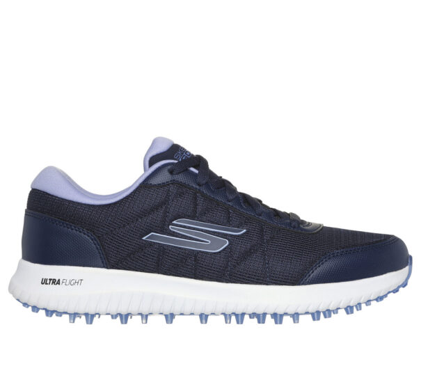 Ladies Skechers Go Golf Max Fairway 4 Golf Shoes - 123054 Navy Purple - Image 2
