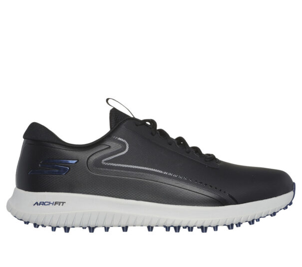Men's Skechers GO GOLF Max 3 - 214080 Black Grey - Image 2