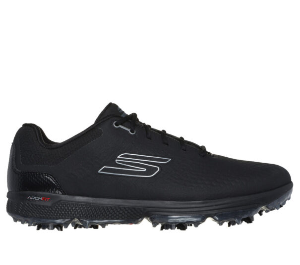 Men's Skechers GO GOLF Pro 6 - 214095 Black - Image 2