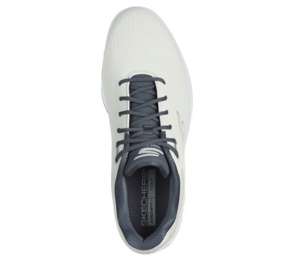 Men's Skechers GO GOLF Pro 6 - 214095 Off White - Image 5