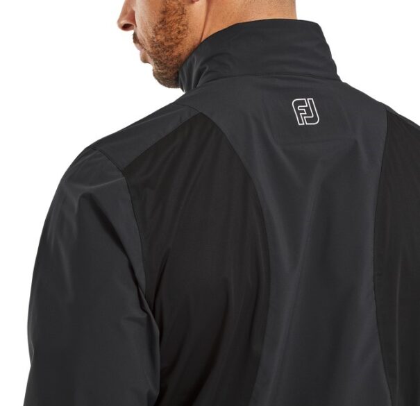 Men’s FootJoy HydroLite X Waterproof Jacket - Black - Image 7