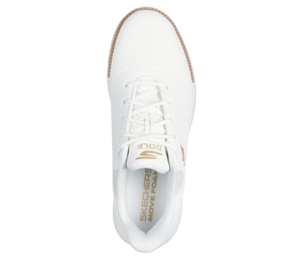Ladies Skechers Go Golf Jasmine 2 GF - 123099 White Gold - Image 3