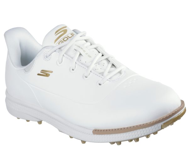 Ladies Skechers Go Golf Jasmine 2 GF - 123099 White Gold - Image 5