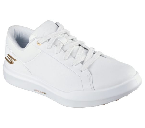 Ladies Skechers Go Golf Drive 6 - 123128 White Gold - Image 5