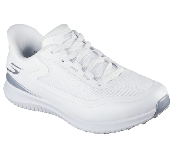 Ladies Skechers Go Golf Flight - 123131 White Silver - Image 5