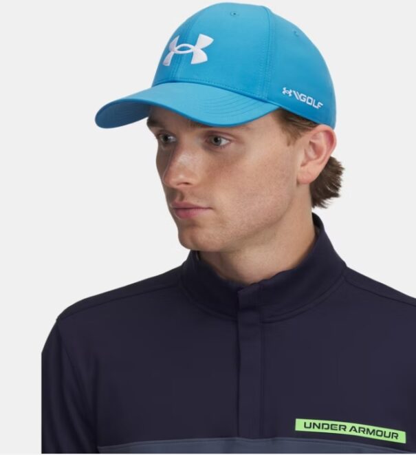 Men's Under Armour Golf96 Hat - 1361547-452 Ether Blue White