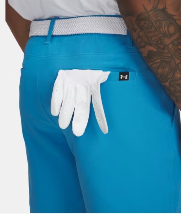 Men's Under Armour Drive Taper Short - 1384467-452 Ether Blue White - Image 4