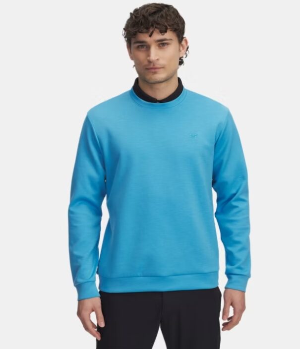 Men's Under Armour Drive Midlayer Crew - 1387122-452 Ether Blue