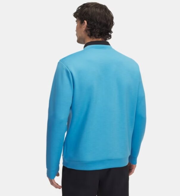 Men's Under Armour Drive Midlayer Crew - 1387122-452 Ether Blue - Image 3